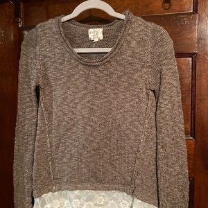 Hippie rose sweater